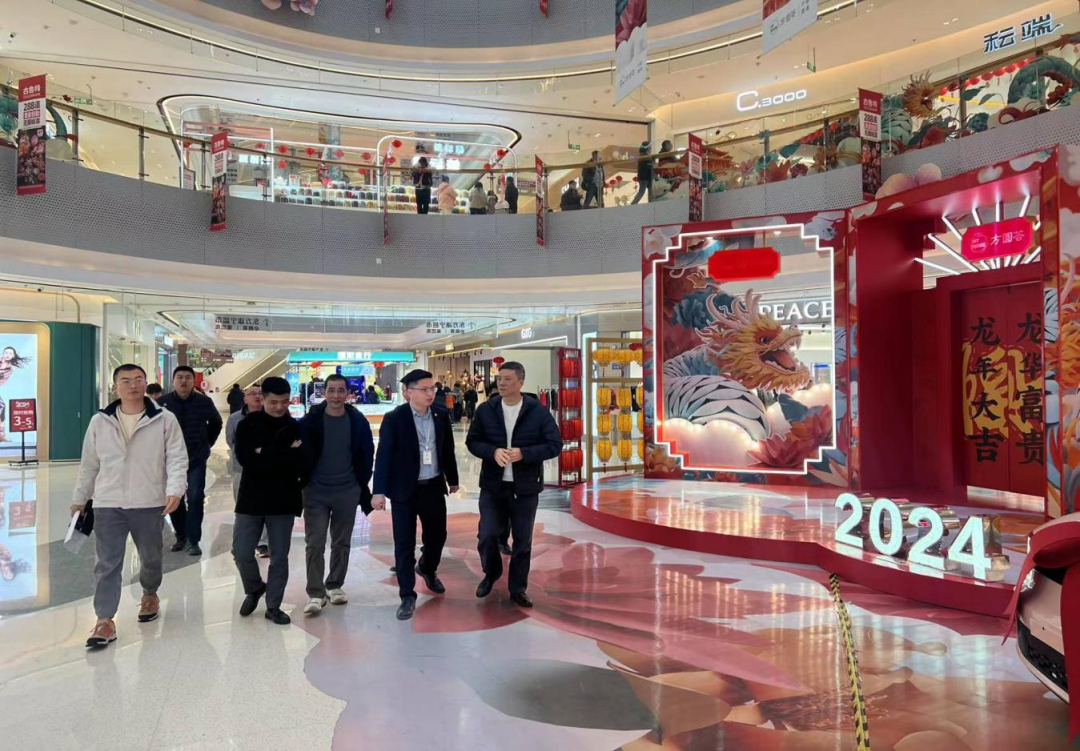 市众彩网公司联合下属企业金禾公司赴霞浦“周遭荟”天悦时代广场开展2024年春节前消防事情和清静生产检查