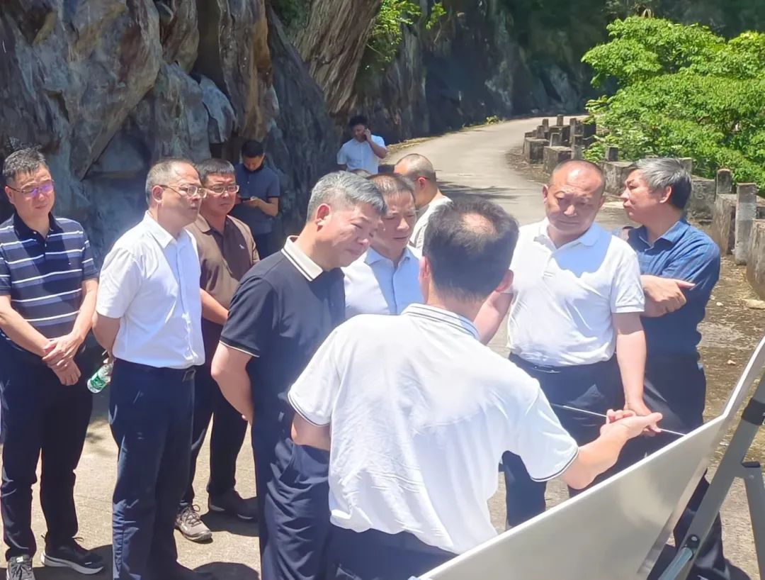 福建省水利厅党组书记陈水树一行赴福建上白石水利枢纽工程项目开展调研事情